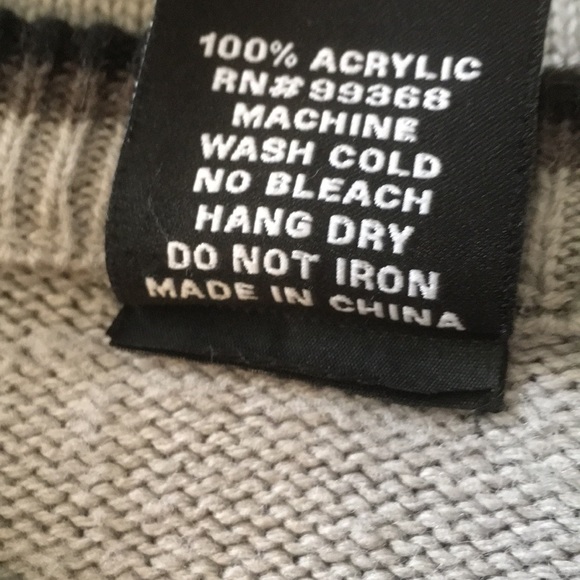 Old School Oldies Gray and black sweater - Picture 5 of 5